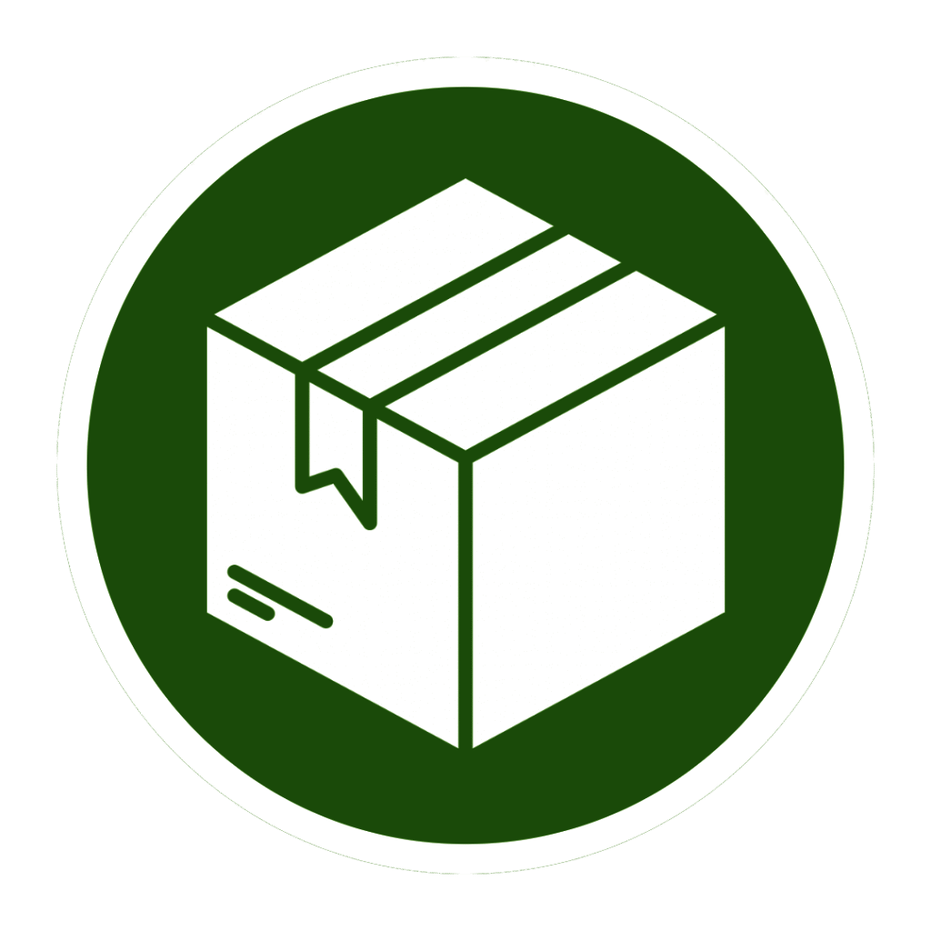 Icon of a shipping carton