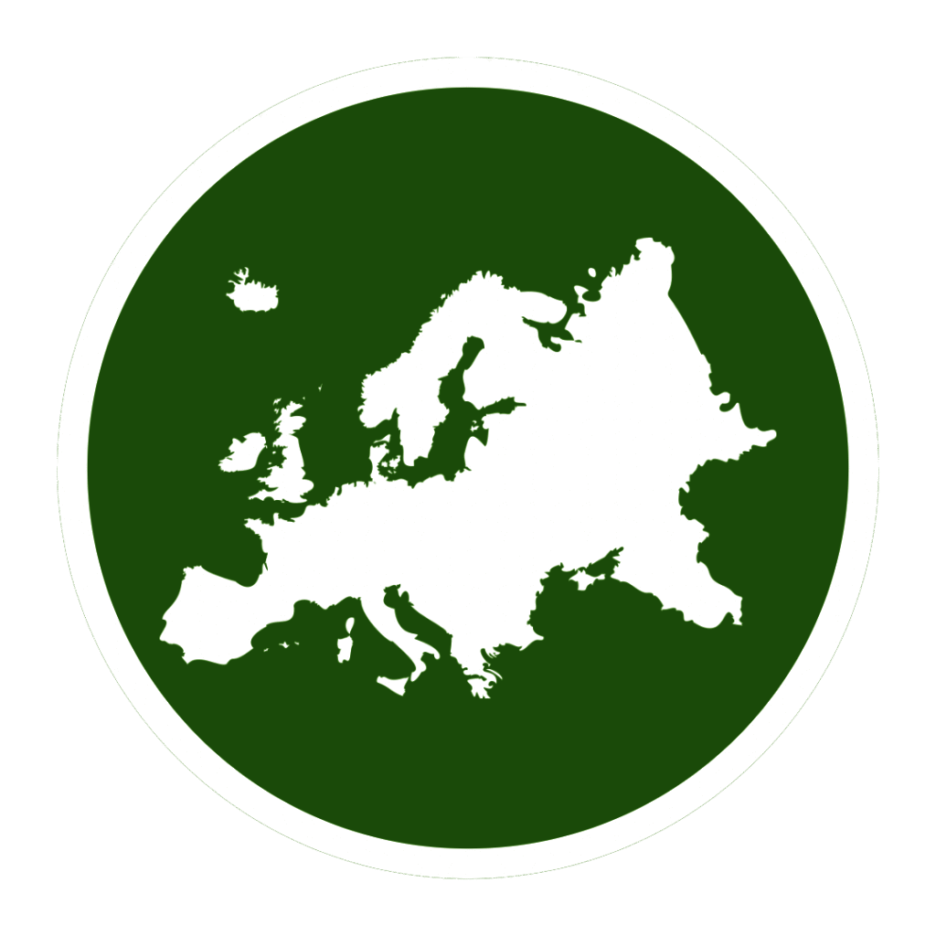 Icon of a map of Europe